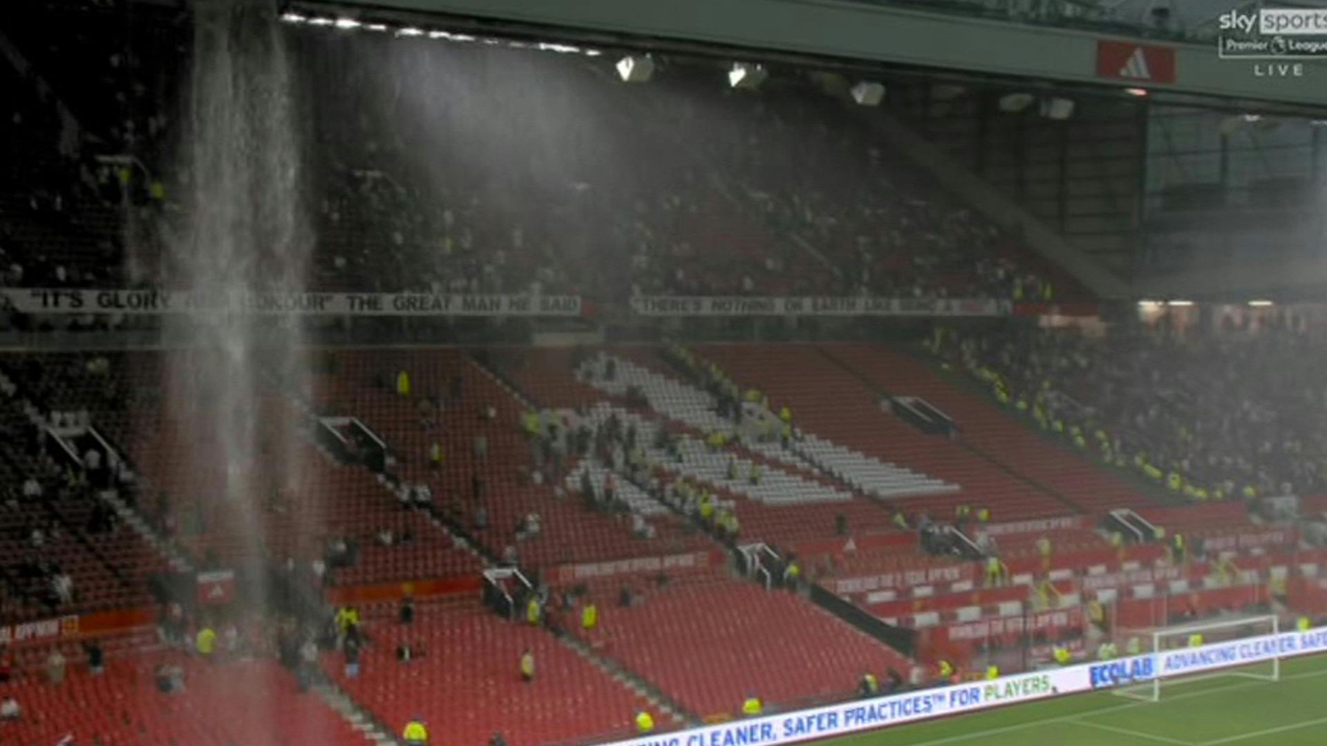 Post-Arsenal Loss, Old Trafford's Leaky Roof Highlights Glazer's Mismanagement
